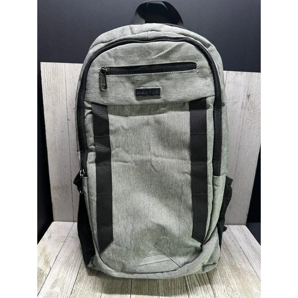 MAXTOP Travel Laptop Backpack Business with USB Charging Port Water Resistant